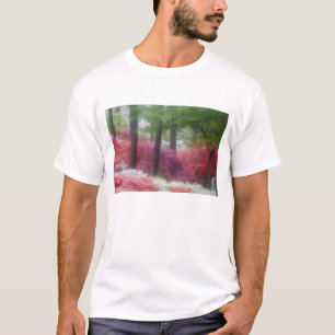 Camiseta EE. UU.; Georgia; Monte Pino. Azaleas en