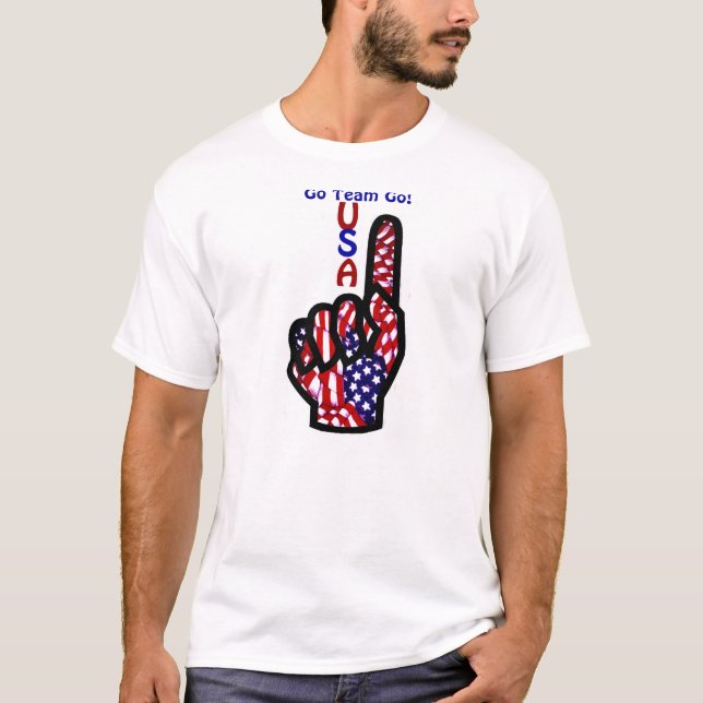 Camiseta EE.UU., Go Team Go_ (Anverso)