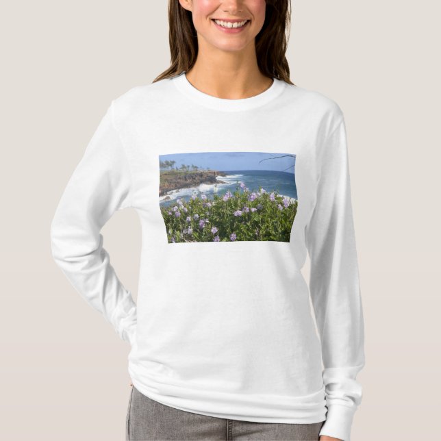 Camiseta EE. UU., Hawái, Kauai, cerca de Kapaa, noroeste (Anverso)