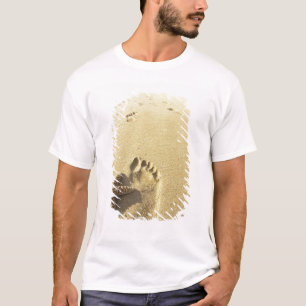 Camiseta EE. UU., Hawái, Maui, Makena Beach, Huella y