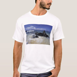 Camiseta EE. UU., Hawái, Maui, Maui, Makena Beach, Surf enc