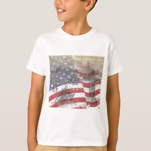 Camiseta EE.UU. Heros orgullosos de ser norteamericano!