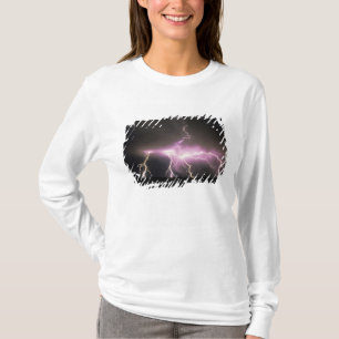 Camiseta EE. UU., Idaho. Relámpago.