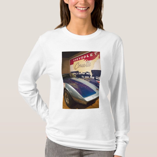 Camiseta EE. UU., Kentucky, Bowling Green: Corvette Naciona (Anverso)