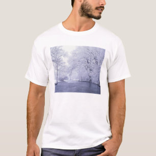 Camiseta EE.UU., Kentucky, Louisville. Nieve cubierta
