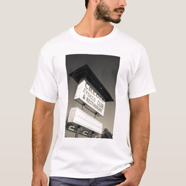 Camiseta EE.UU., Louisiana, Henderson. Música criolla zydec (Anverso)