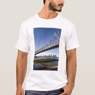 Camiseta EE. UU., Luisiana, Nueva Orleans. Horizonte desde