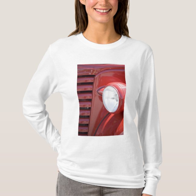 Camiseta EE.UU., Maine, Cabeza de búho. Faro y parcial (Anverso)