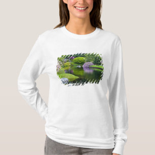 Camiseta EE. UU., Maine, Northeast Harbor. Vista de Asticou