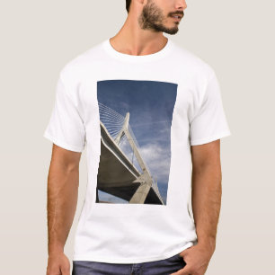 Camiseta EE.UU., Massachusetts, Boston. El Puente Zakim.