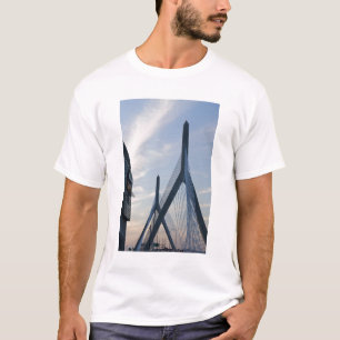 Camiseta EE. UU., Massachusetts, Boston. El puente Zakim.