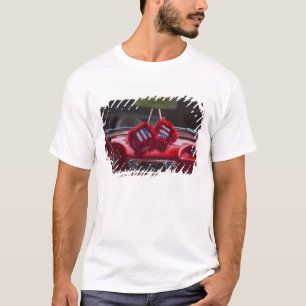 Camiseta EE. UU., Massachusetts, Gloucester. Dados difusos