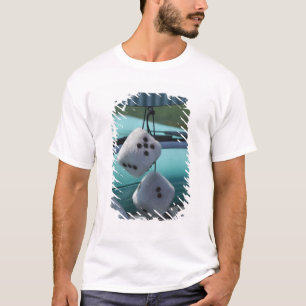 Camiseta EE. UU., Massachusetts, Gloucester. Dados difusos 