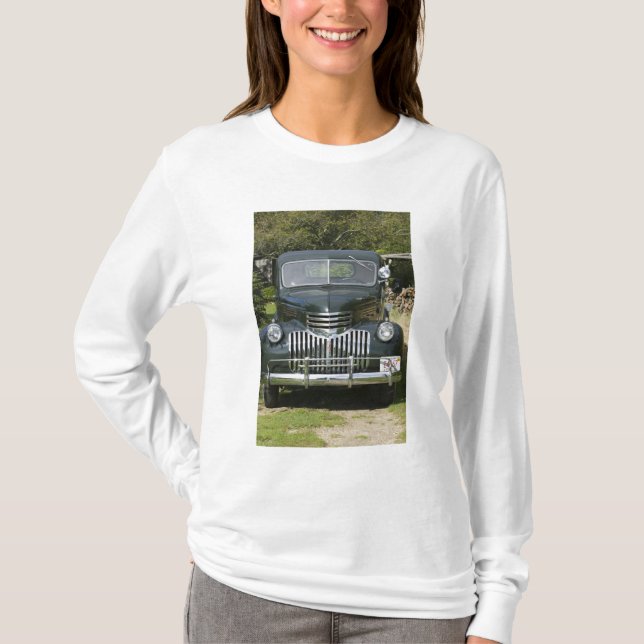 Camiseta EE. UU., MASSACHUSETTS, Martha's Vineyard: Oeste 4 (Anverso)