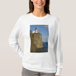 Camiseta EE. UU., Minnesota. Faro de Split Rock en el lago