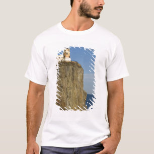 Camiseta EE.UU., Minnesota. Faro de Split Rock en el lago