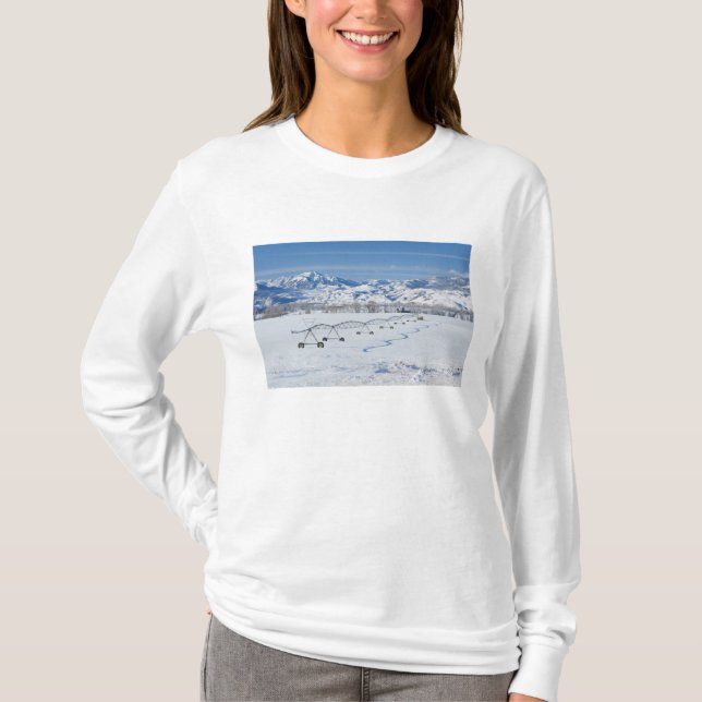 Camiseta EE. UU., MT, Granja cerca de Livingston (Anverso)