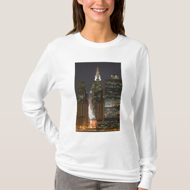 Camiseta EE.UU., Nueva York City, View of Midtown con (Anverso)