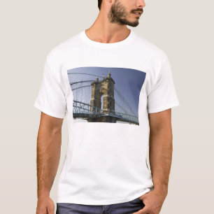 Camiseta EE. UU., Ohio, Cincinnati: Roebling Suspension 3