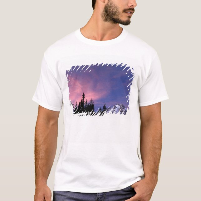 Camiseta EE. UU., Oregón, Monte Hood desde Timberline (Anverso)
