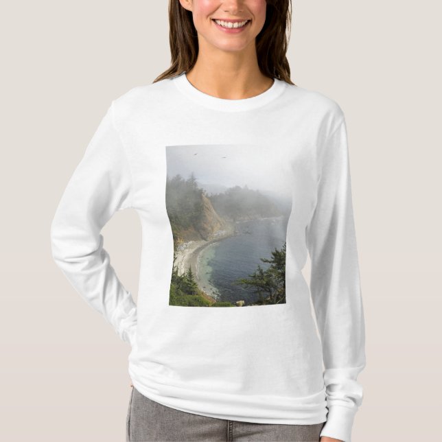 Camiseta EE. UU., Oregón, Ocean View, Cape Arago, Bandon (Anverso)
