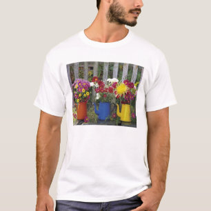 Camiseta EE. UU., Oregón, Portland. Loza esmaltada antigua