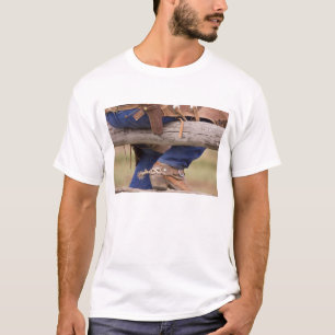 Camiseta EE. UU., Oregón, Seneca, Ponderosa Ranch. Vaquero