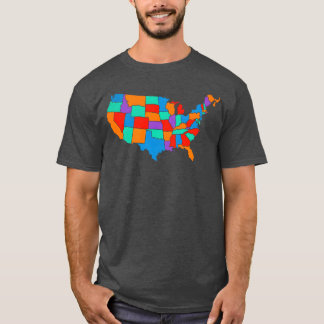 Camiseta EE. UU. retro