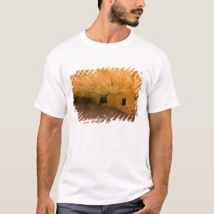 Camiseta EE. UU., Utah, Cedar Mesa, Mule Canyon. Arenisca