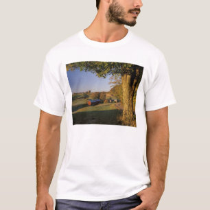 Camiseta EE. UU., Vermont, sur de Woodstock, Jenne Farm en