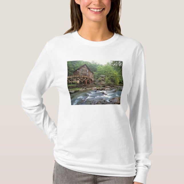 Camiseta EE. UU., Virginia Occidental, Babcock SP. Rustic G (Anverso)