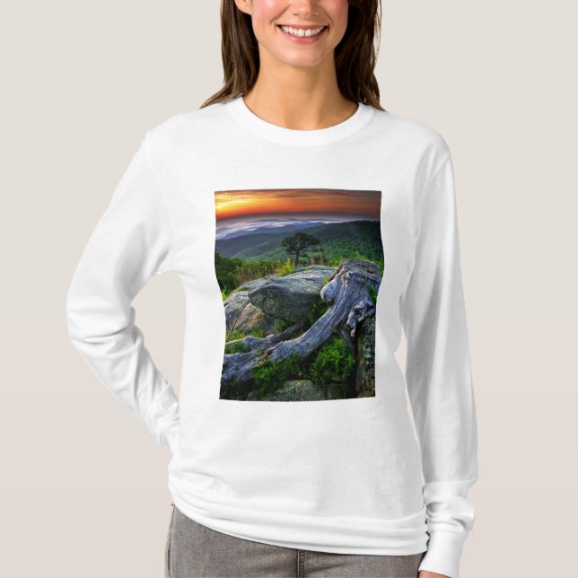 Camiseta EE.UU., Virginia, Parque Nacional Shenandoah. (Anverso)