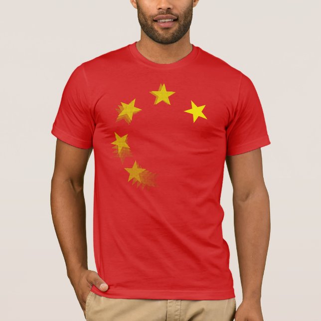 Camiseta EE.UU. vs CHINA / CHINA Bella+Canvas (Anverso)