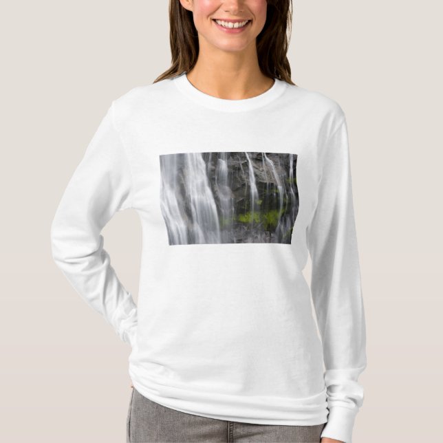 Camiseta EE. UU., WA, Mt. Rainier NP, Narada Falls (Anverso)