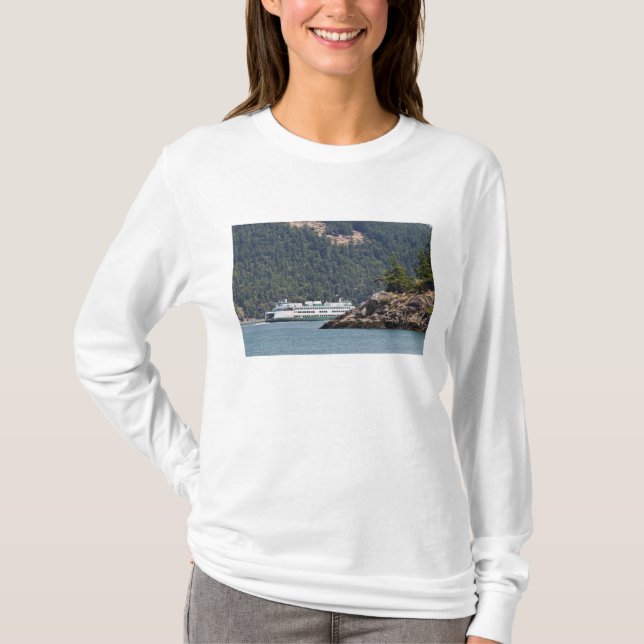 Camiseta EE. UU., WA. Washington State Ferries (Anverso)