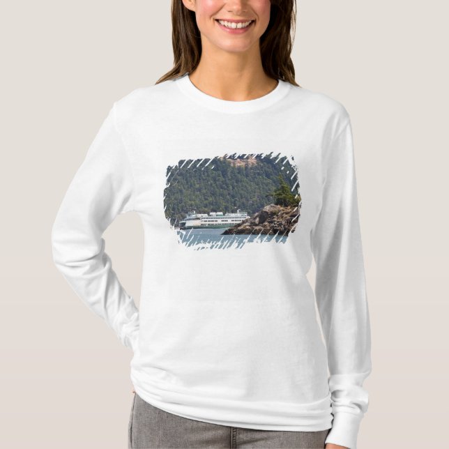 Camiseta EE. UU., WA. Washington State Ferries (Anverso)