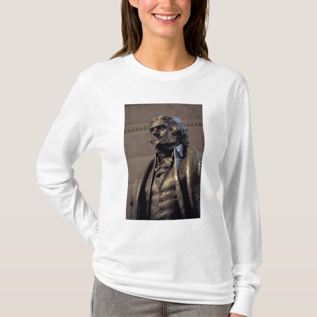 Camiseta EE. UU., Washington DC. Monumento a Thomas Jeffers (Anverso)