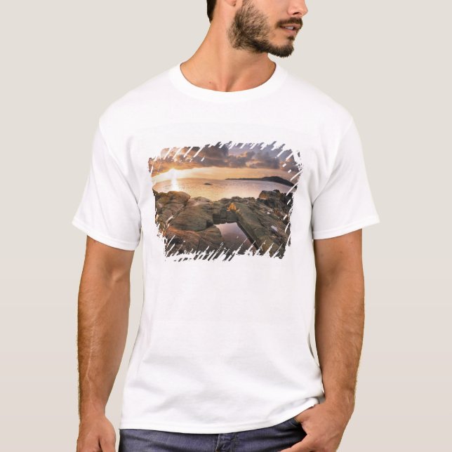Camiseta EE. UU., Washington, Islas San Juan. Un dramático  (Anverso)