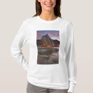 Camiseta EE. UU., Washington, Montañas Cascade.  Pico Prusi