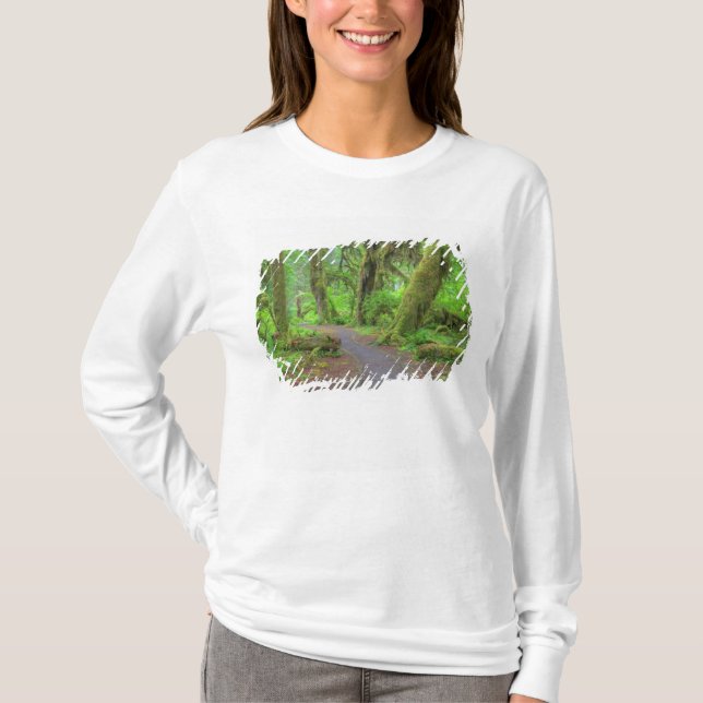 Camiseta EE. UU., Washington, Parque Nacional Olímpico, Llu (Anverso)