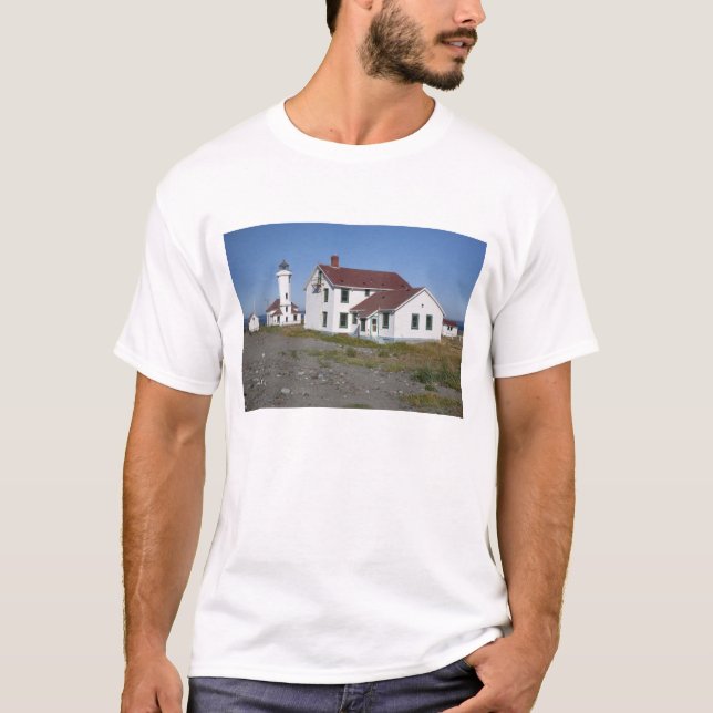Camiseta EE. UU., Washington, Port Townsend, Point Wilson (Anverso)