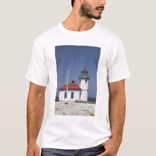 Camiseta EE. UU., Washington, Seattle, Alki Point Lighthous
