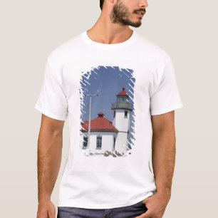 Camiseta EE. UU., Washington, Seattle, Alki Point Lighthous