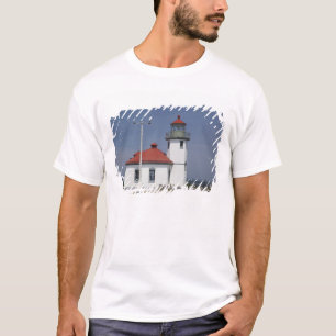 Camiseta EE. UU., Washington, Seattle, Faro de Alki Point,