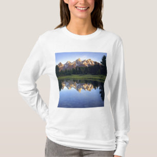 Camiseta EE. UU., Wyoming, Parque Nacional Grand Teton. Gra