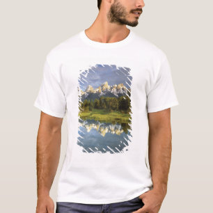 Camiseta EE. UU., Wyoming, Parque Nacional Grand Teton. Gra