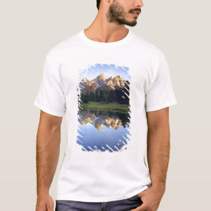 Camiseta EE. UU., Wyoming, Parque Nacional Grand Teton. Gra