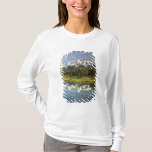Camiseta EE. UU., Wyoming, Parque Nacional Grand Teton. Gra