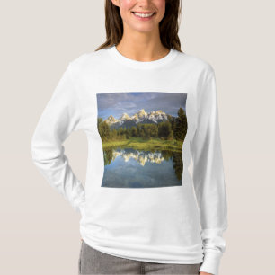 Camiseta EE. UU., Wyoming, Parque Nacional Grand Teton. Gra