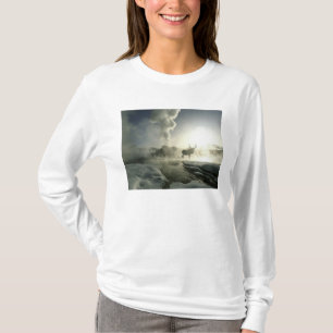 Camiseta EE. UU., Wyoming, Parque Nacional Yellowstone. Ama